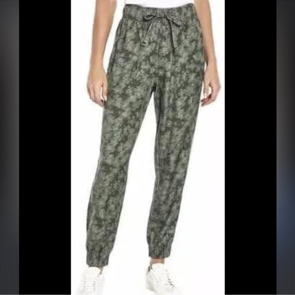 Orvis 100% Lyocell Joggers Ankle Pants XL Drawstring Waist Pockets Camo - Picture 4 of 16